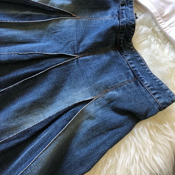 Denim Skater Skirt Size M - Picture 3 of 3